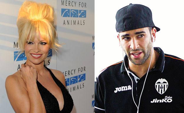 Pamela Anderson desmiente los rumores de ruptura con el exjudaror del Valencia CF Adil Rami