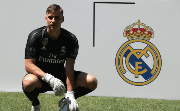 El Madrid cede a Lunin al Leganés