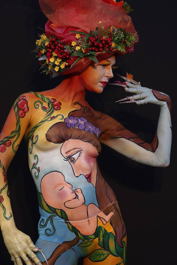 Festival de Body Painting en Corea del Sur