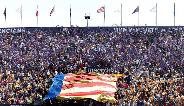 La afición del Valencia pagará 25 euros en Orriols