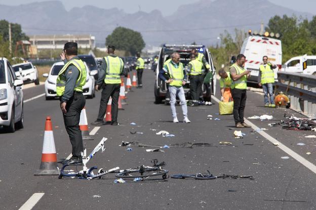 El plan de Puig contra los accidentes de ciclistas cumple un año sin avances