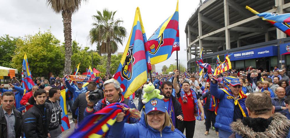 El Levante UD pone en marcha un dispositivo especial para el encuentro ante el Valencia CF