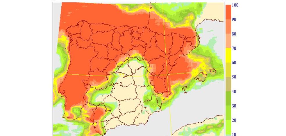 Un frente de tormentas barre l'Horta Sud y media Comunitat está otra vez en alerta