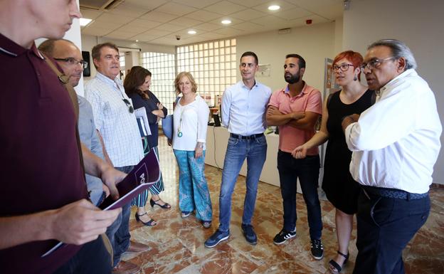 PSPV, Compromís y Podem, satisfechos tras la reunión del Botànic