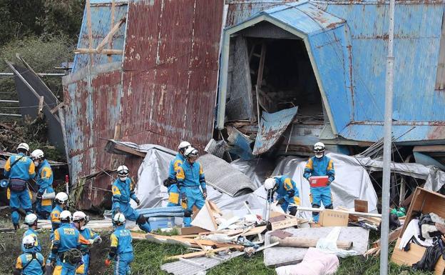 El terremoto de la isla japonesa de Hokkaido deja ya 44 muertos y 660 heridos