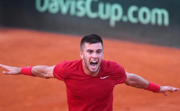 Borna Coric lleva a Croacia a otra final