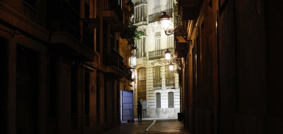 El centro histórico se queda a media luz