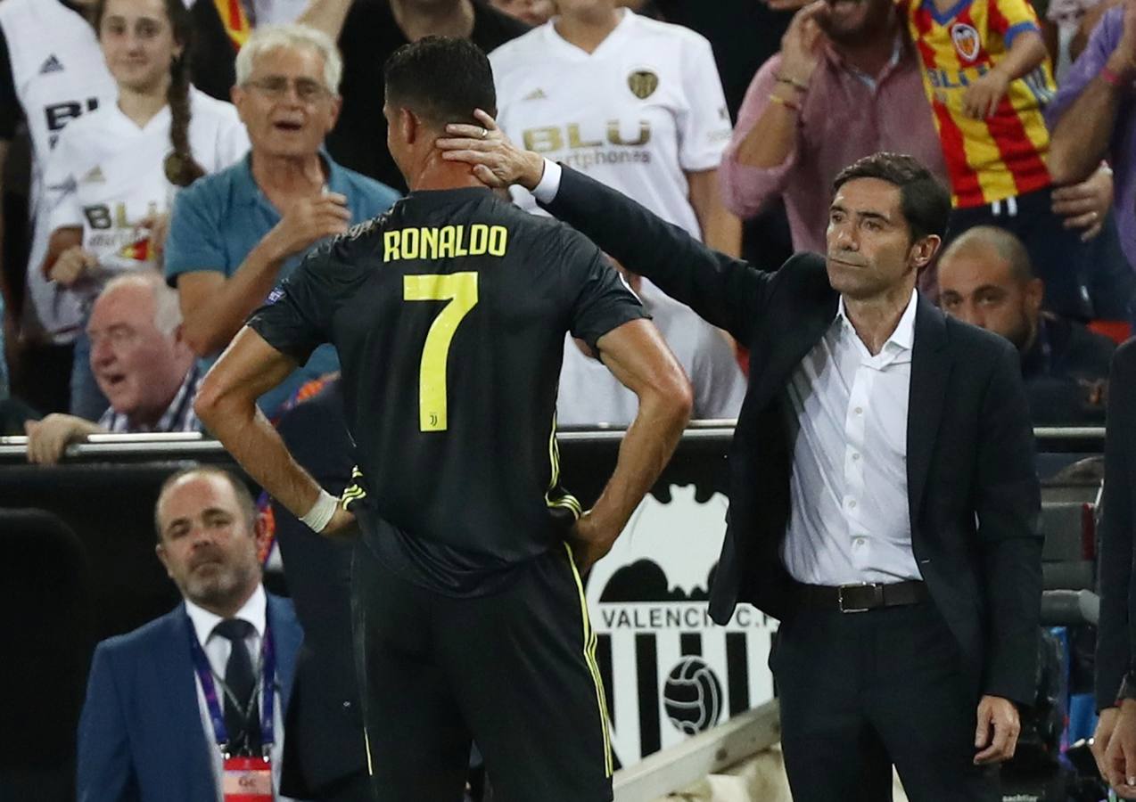 Cristiano Ronaldo se marcha llorando de Mestalla