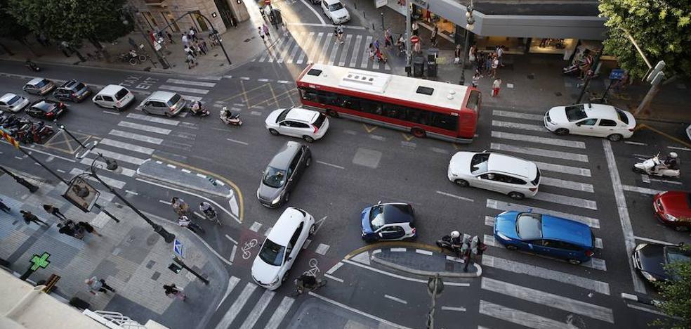 El caos de la calle Colón