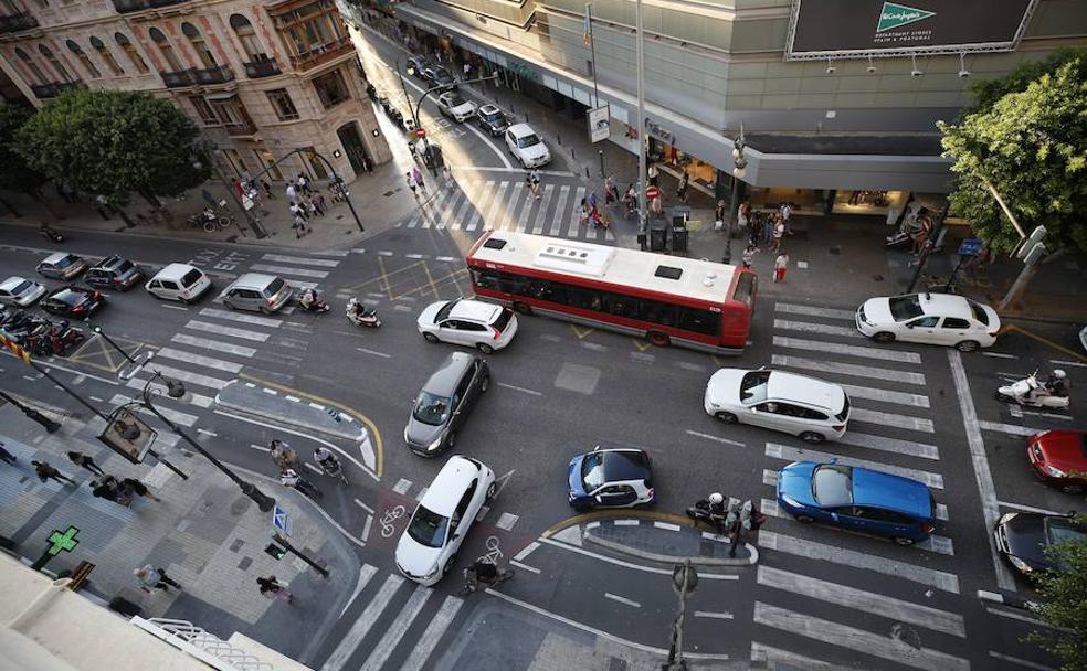 El caos de la calle Colón