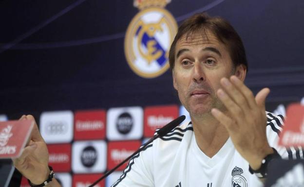 Lopetegui: «El VAR ayuda a dar luz a las jugadas dudosas»