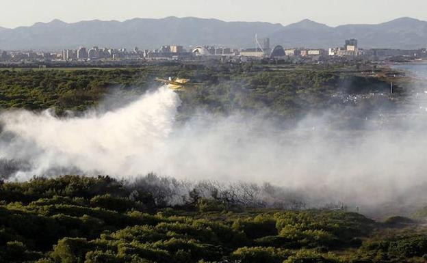 Las torres contra incendios de El Saler adjudicadas en abril aún no tienen la autorización