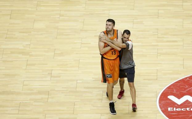El Valencia Basket no descarta una lesión grave de Tobey