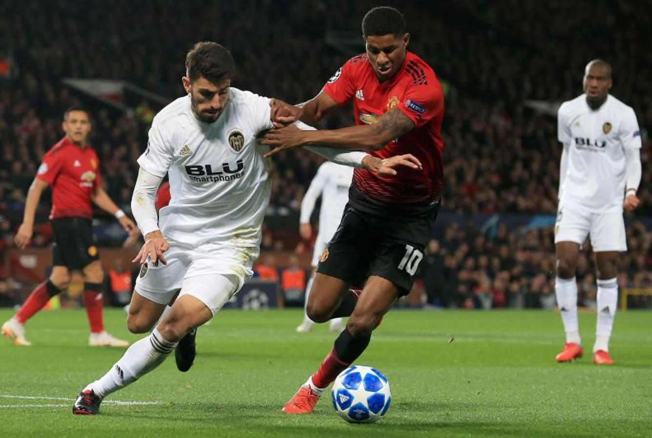 El Manchester United - Valencia, en imágenes