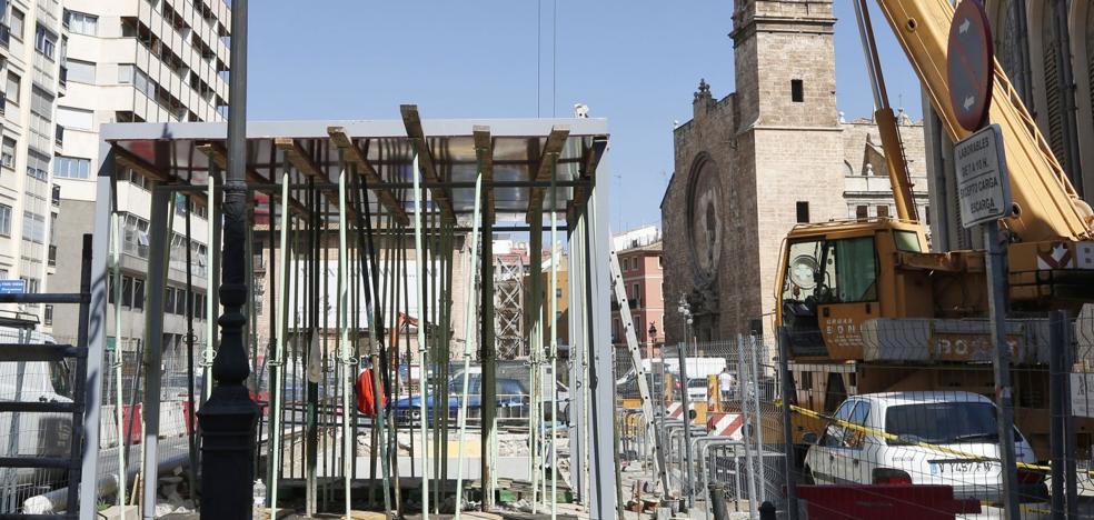 Ribó tiene aún el 72% de las obras de Valencia por completar a tres meses de acabar el año