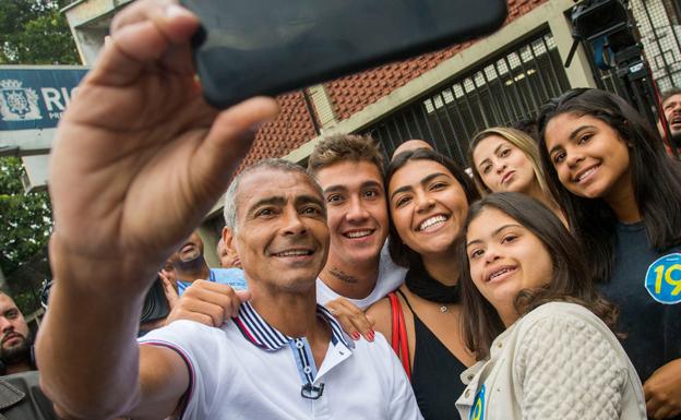 El exvalencianista Romario fracasa en las elecciones a gobernador de Río de Janeiro