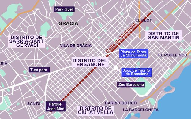 ¿Cómo son las calles dedicadas a Valencia en otras partes del mundo?