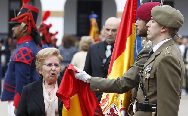 Una jura de bandera de récord en Valencia