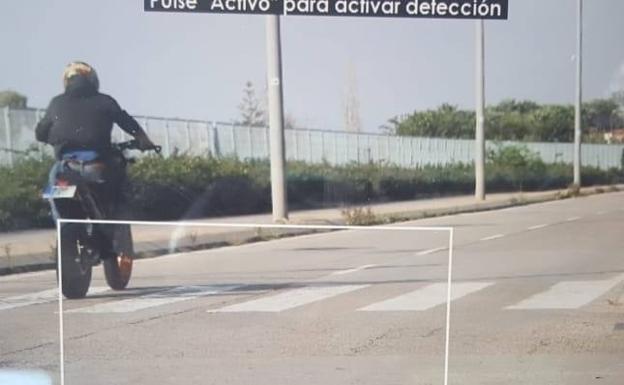 Cazado un motorista a 143 km/h por las calles de Valencia