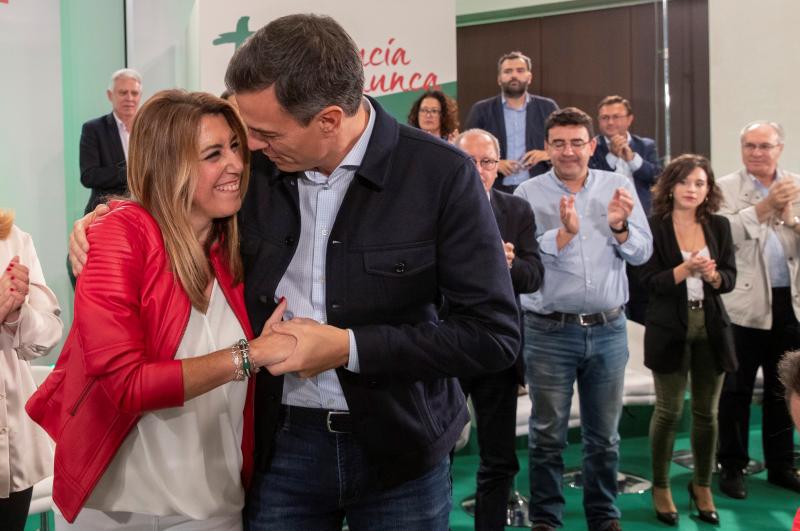 Susana Díaz no da valor a las negociaciones de Iglesias con los independentistas