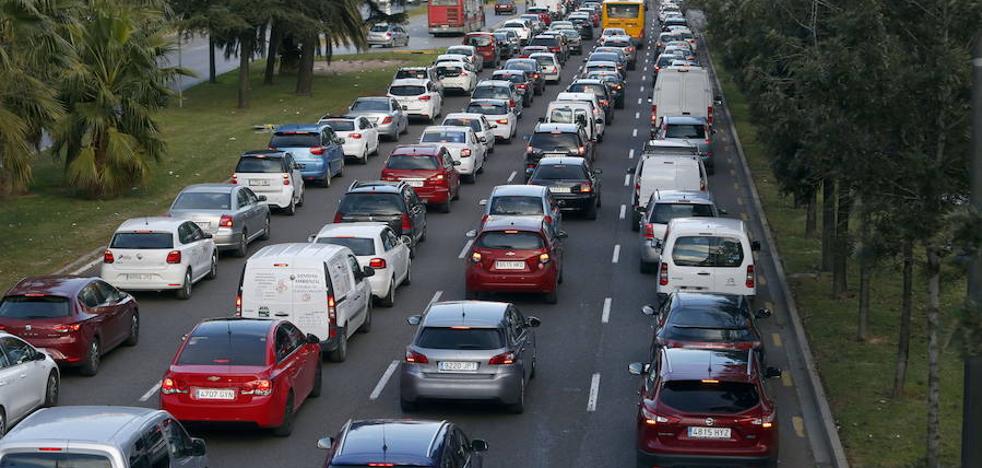 Más accidentes en la avenida del Cid tras el desmontaje de las pasarelas