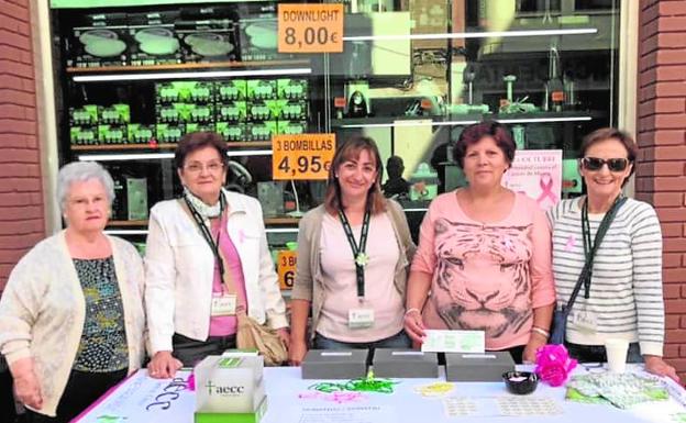 La Junta Local de la AECC recauda más de 1.600euros para luchar contra el cáncer