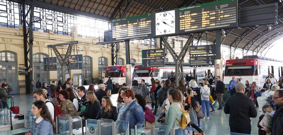 La estación del Norte recupera la normalidad tras cuatro horas de caos