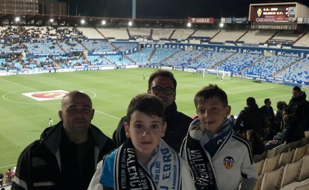 Arturo y Pablo cumplen su sueño gracias a la Copa