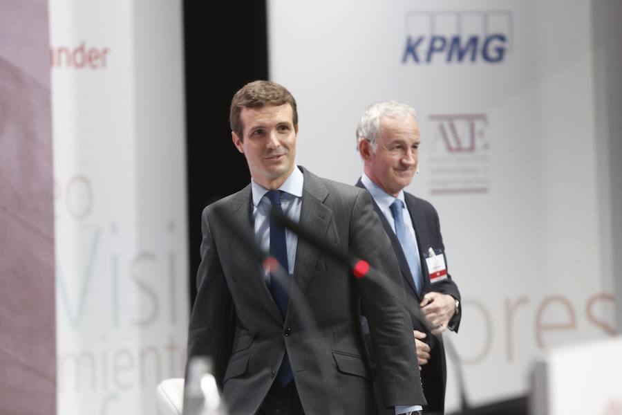 Pablo Casado asiste al XXI Congreso Nacional de la Empresa Familiar de Valencia