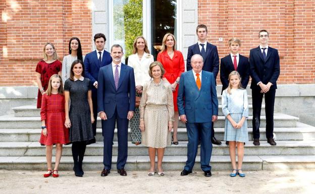 La infanta Cristina reaparece en la Zarzuela para el 80 cumpleaños de doña Sofía