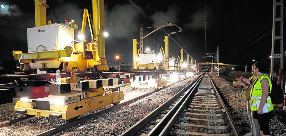 El recorte del viaje en tren a Barcelona se anuncia ahora para marzo de 2019