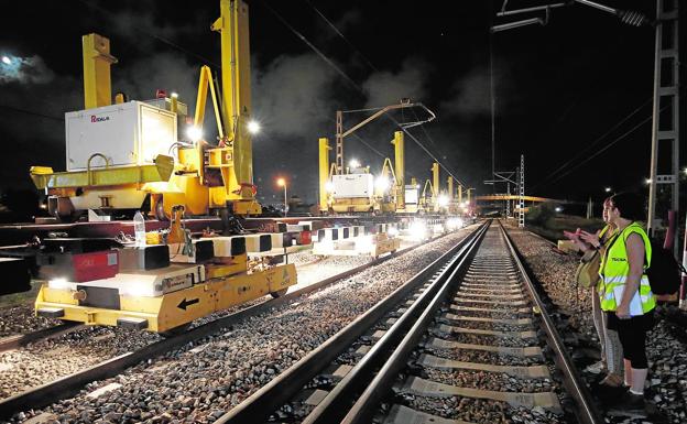 El recorte del viaje en tren a Barcelona se anuncia ahora para marzo de 2019