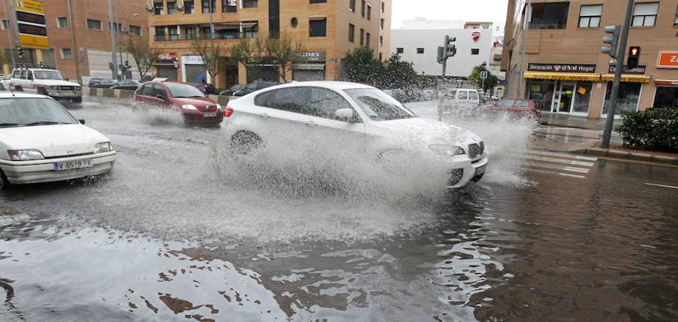 Las lluvias dejarán hasta 60 litros en una hora en puntos de la Comunitat