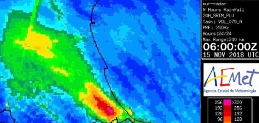 La 'Zona Cero' del temporal de lluvias en Valencia y Alicante