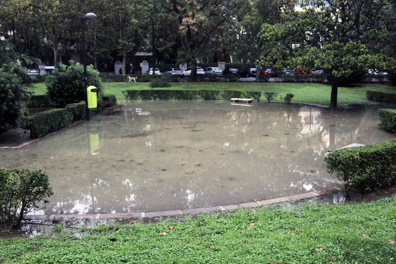 Inundaciones en la ciudad de Valencia por la tromba de agua