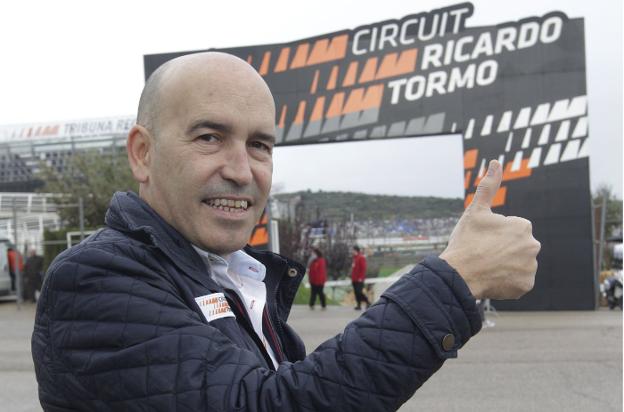 Gonzalo Gobert, director del Circuito Ricardo Tormo: «Esta pista es magnífica, aquí ha llovido la mundial desde el miércoles y se ha rodado sin problemas»