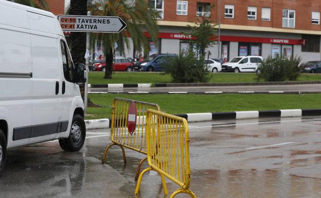 Listado de todas las carreteras cortadas por la lluvia en la Comunitat