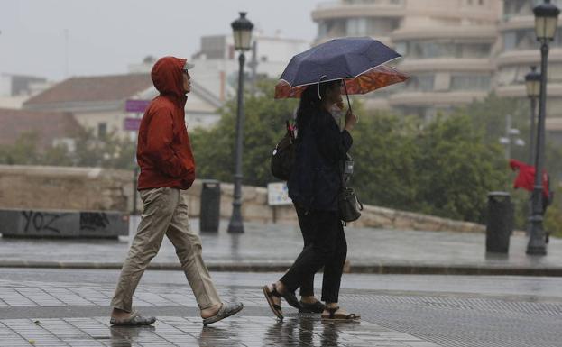 El final del frente de lluvias deja 98 litros en Vall de Laguart