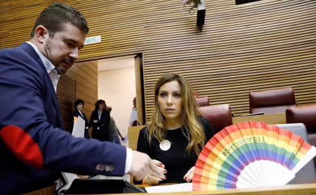 Les Corts aprueban la ley de igualdad LGTBI con la abstención del PP