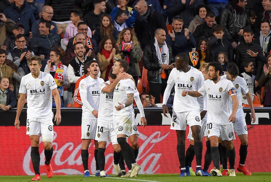 Fotos del Valencia CF-Rayo Vallecano