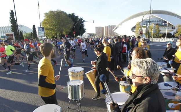 Calles cortadas por el Maratón de Valencia 2018