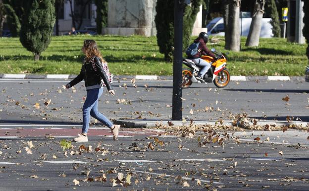 El frío y las lluvias vuelven a Valencia