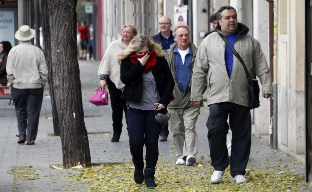 Caída del termómetro antes de las lluvias que llegarán a Valencia