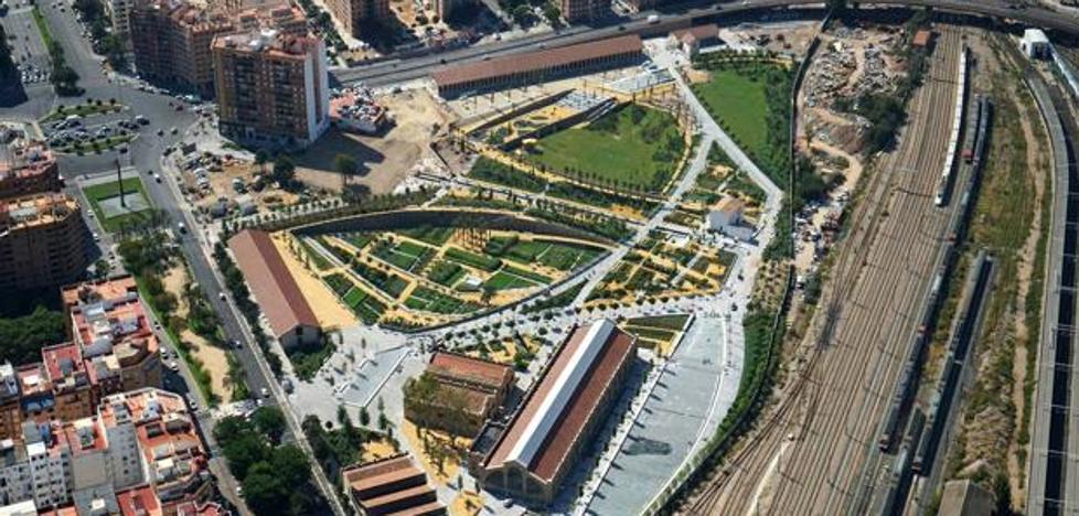El Parque Central de Valencia ultima su apertura tras el final de las obras este mes