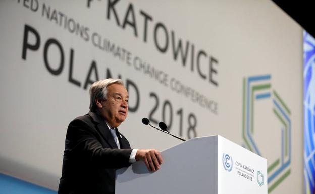 La ONU lee la cartilla a los líderes mundiales en la cumbre contra el cambio climático