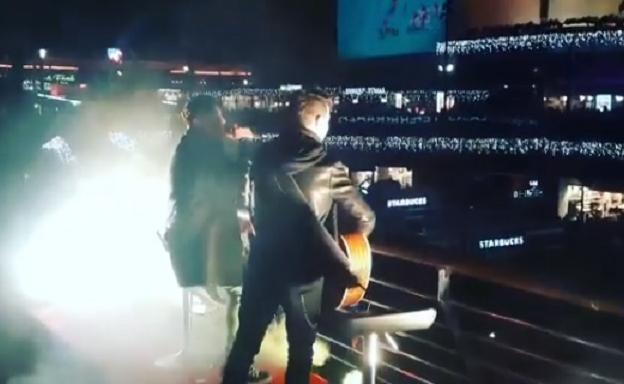 David Bustamante colapsa Bonaire