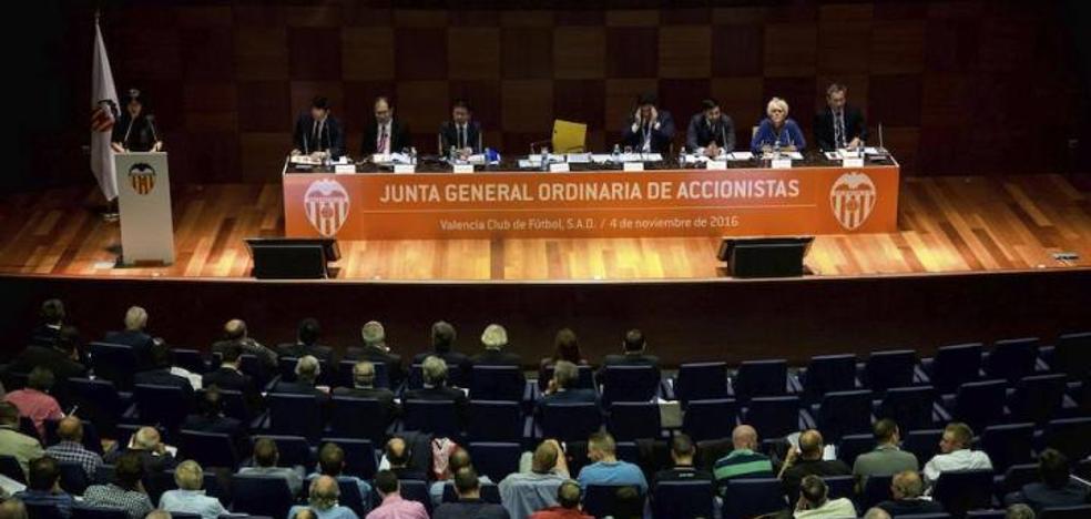 Horario de la Junta de Accionistas del Valencia CF, orden del día y dónde se celebra en 2018