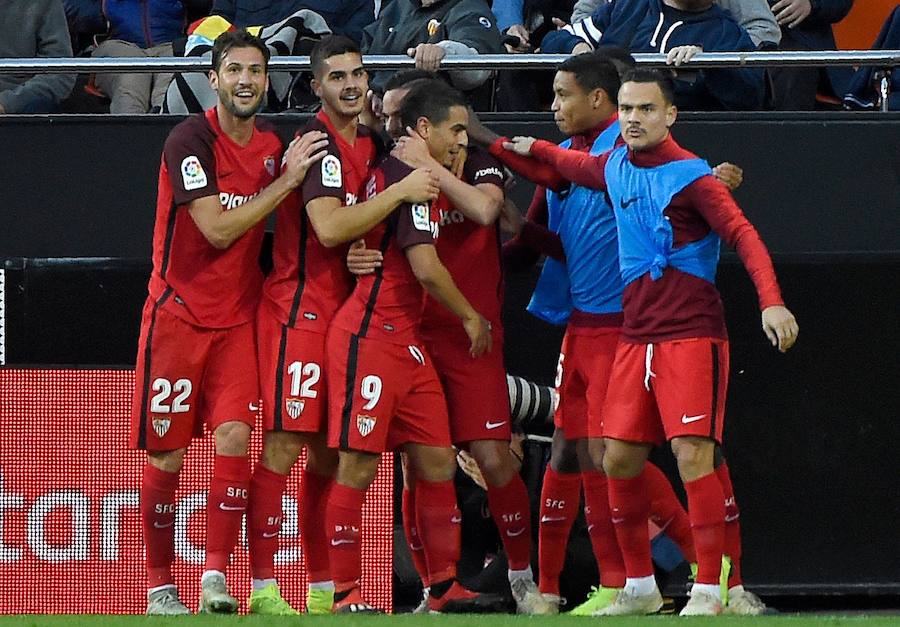 Fotos del Valencia-Sevilla