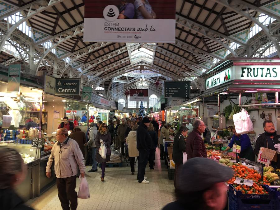 Fotos de los mercados municipales de Valencia