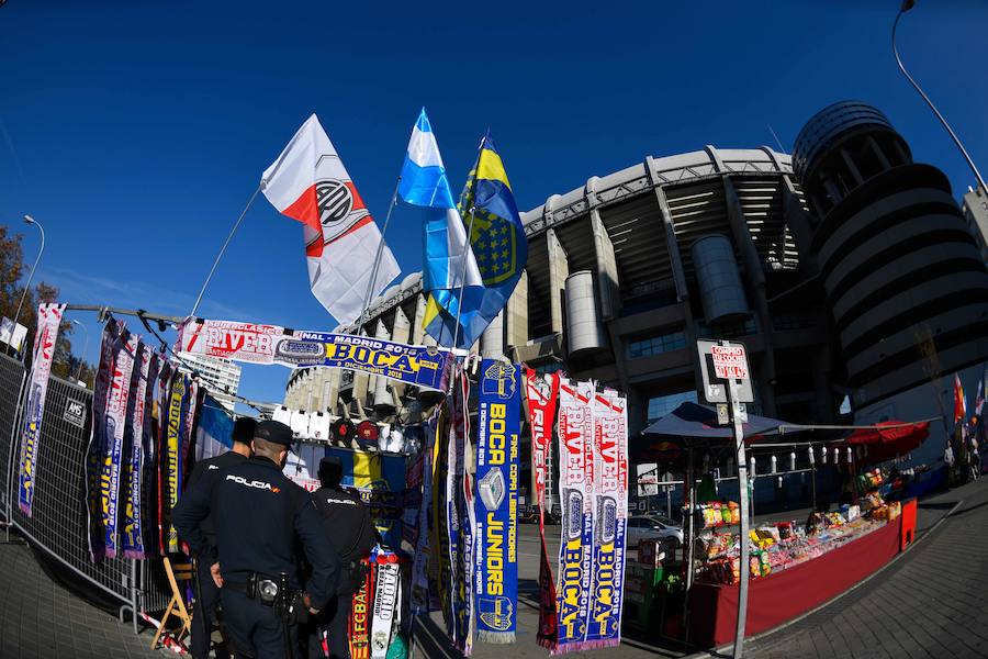 Previa de la final de la Copa Libertadores entre River Plate y Boca Juniors en Madrid